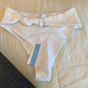 White Bathing suit bottom